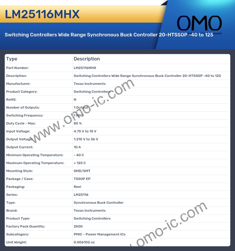LM25116MHX