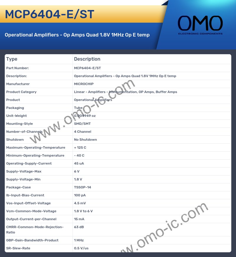 MCP6404-E/ST