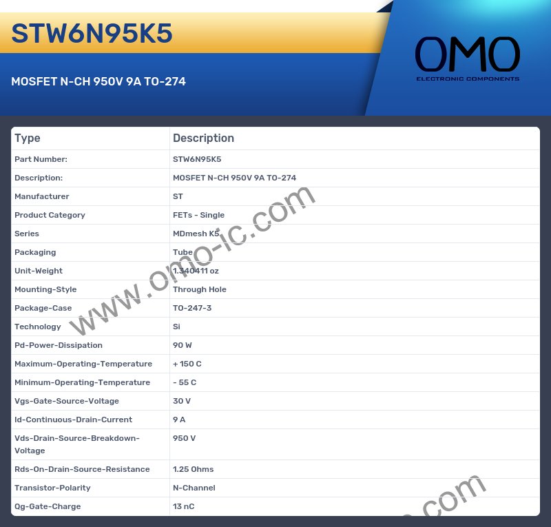 STW6N95K5