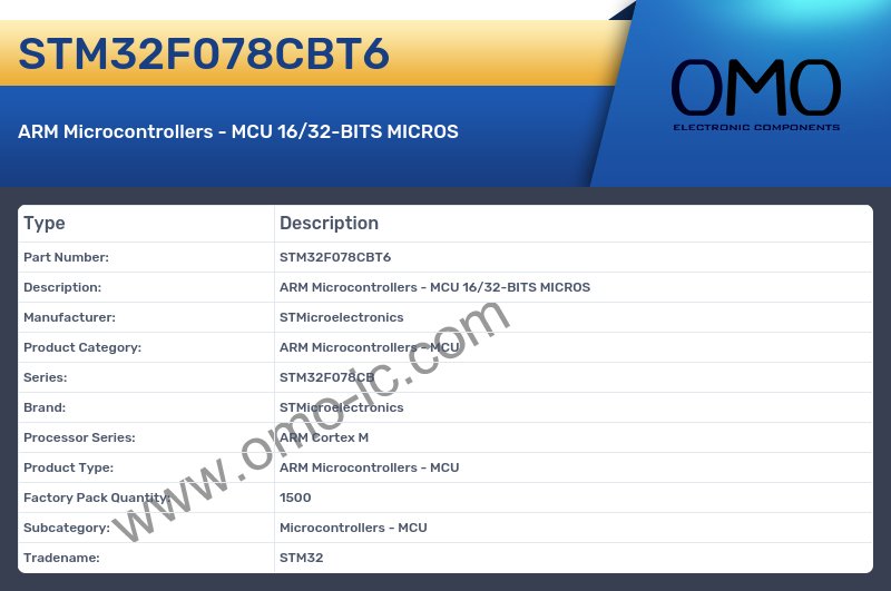 STM32F078CBT6