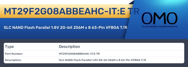 MT29F2G08ABBEAHC-IT:E TR