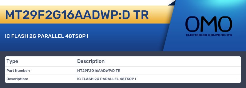 MT29F2G16AADWP:D TR