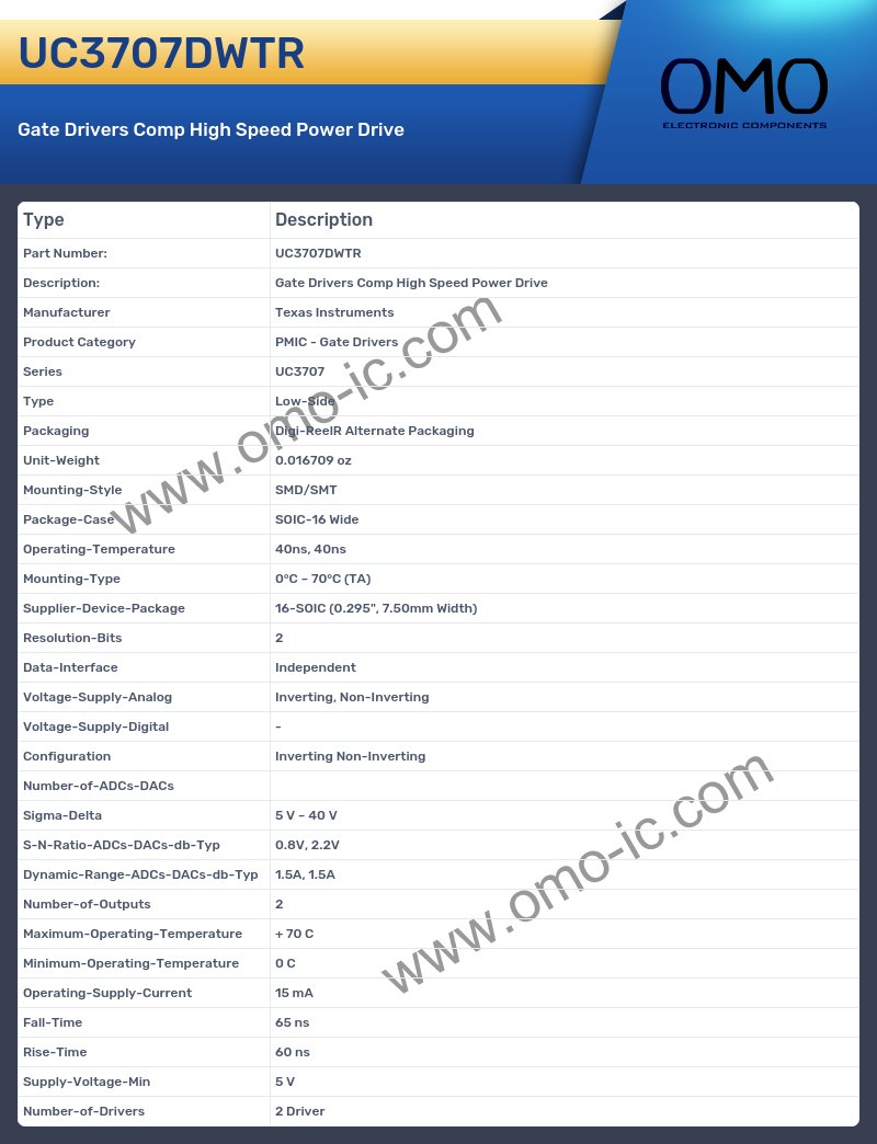 UC3707DWTR