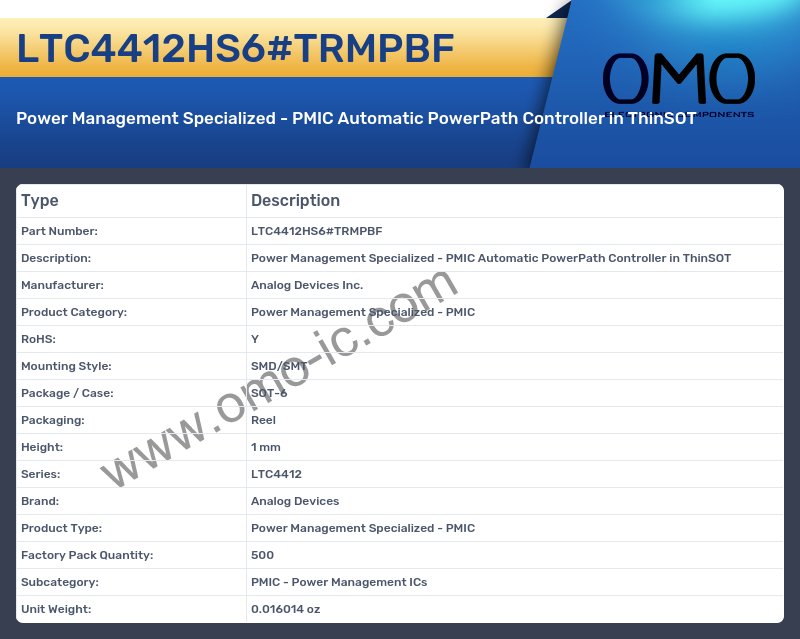 LTC4412HS6#TRMPBF