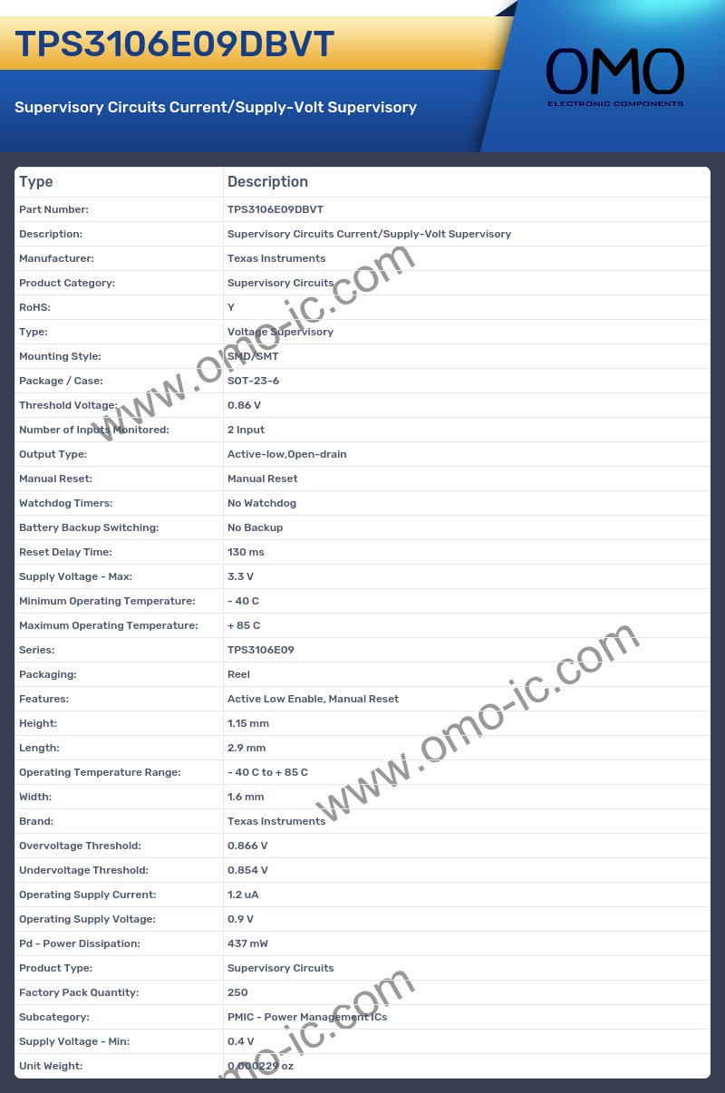 TPS3106E09DBVT