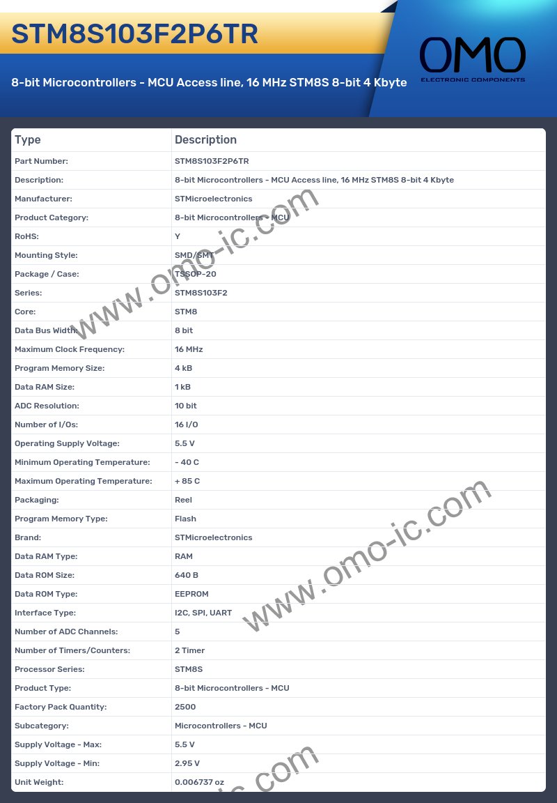 STM8S103F2P6TR