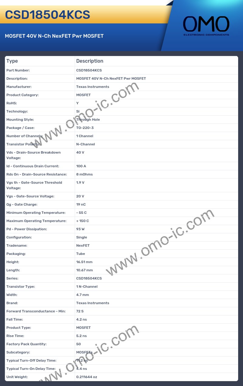 CSD18504KCS
