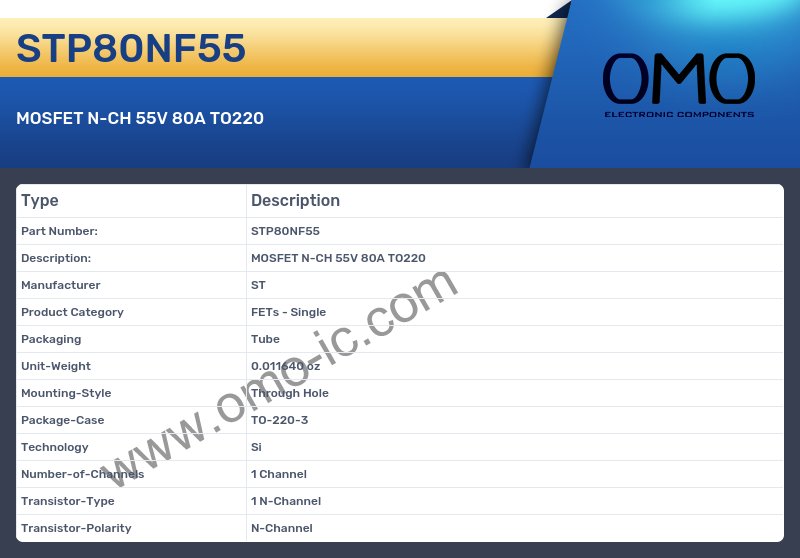 STP80NF55