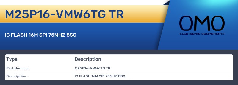 M25P16-VMW6TG TR