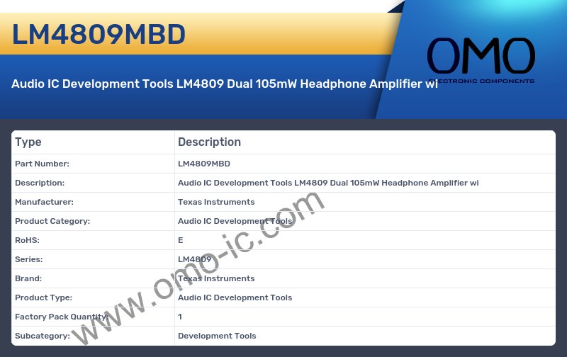 LM4809MBD