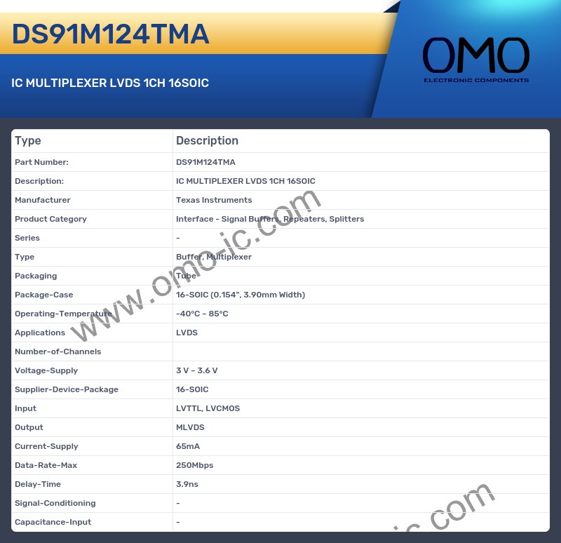 DS91M124TMA