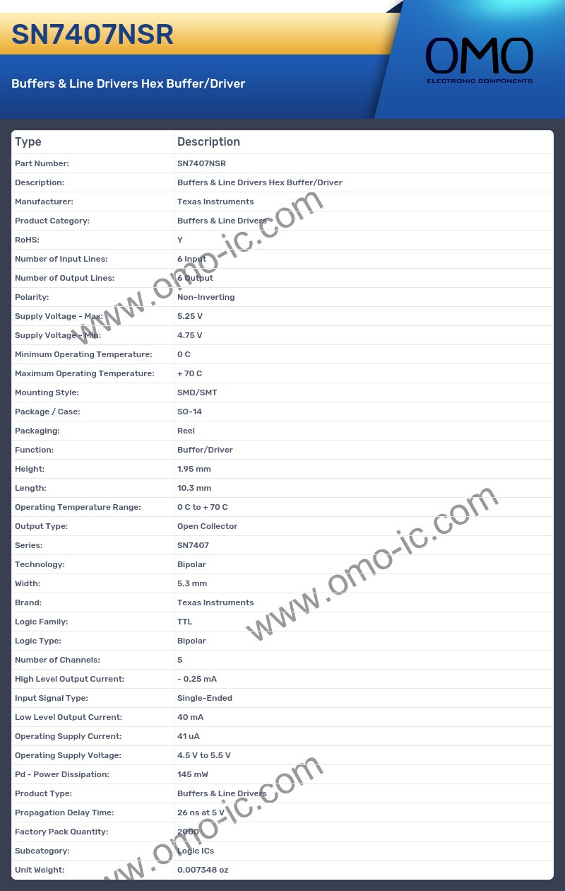 SN7407NSR