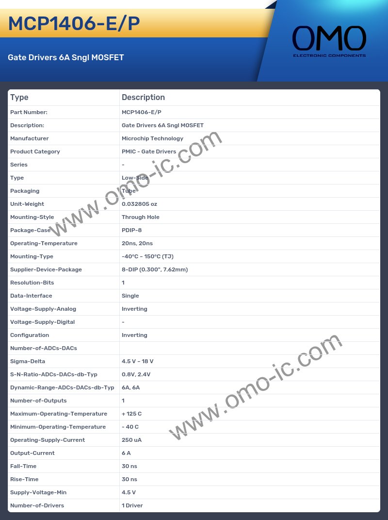 MCP1406-E/P