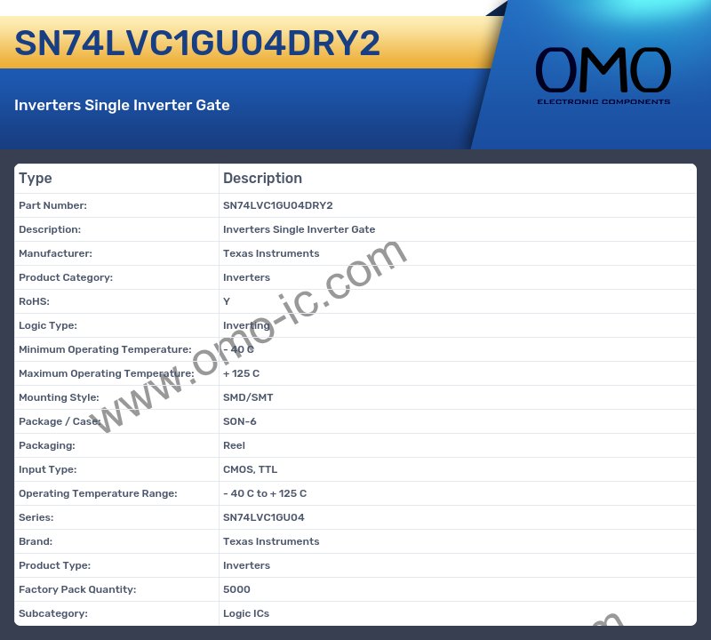 SN74LVC1GU04DRY2