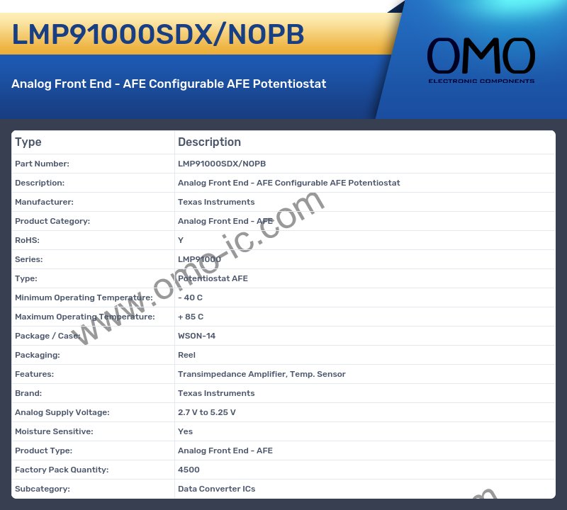 LMP91000SDX/NOPB