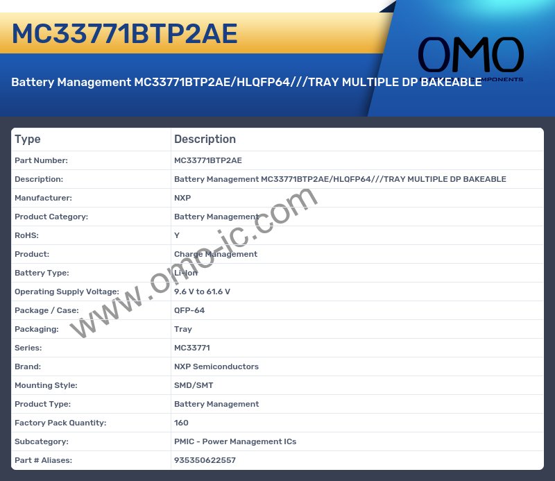 MC33771BTP2AE