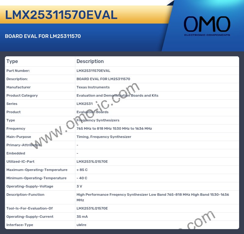 LMX25311570EVAL
