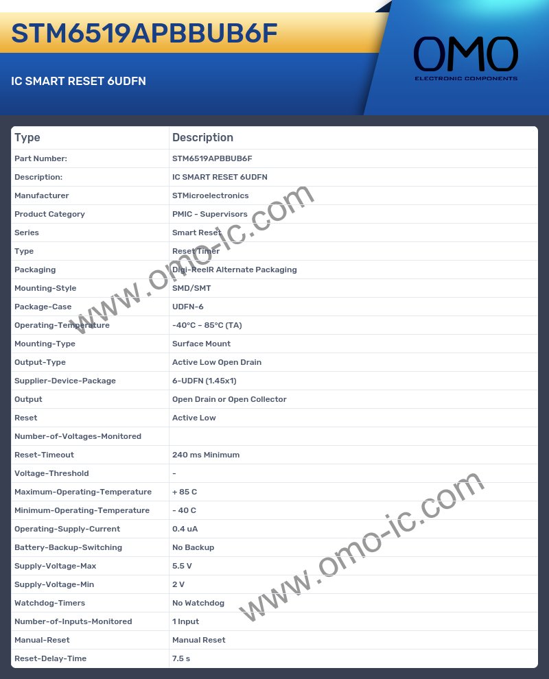STM6519APBBUB6F