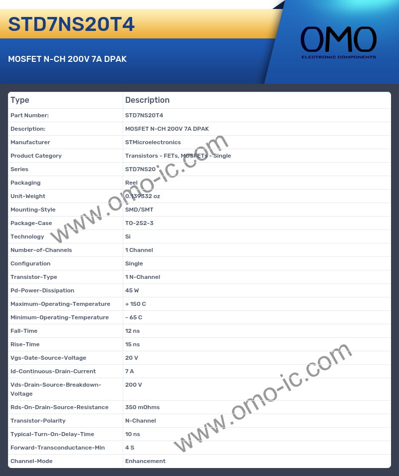 STD7NS20T4