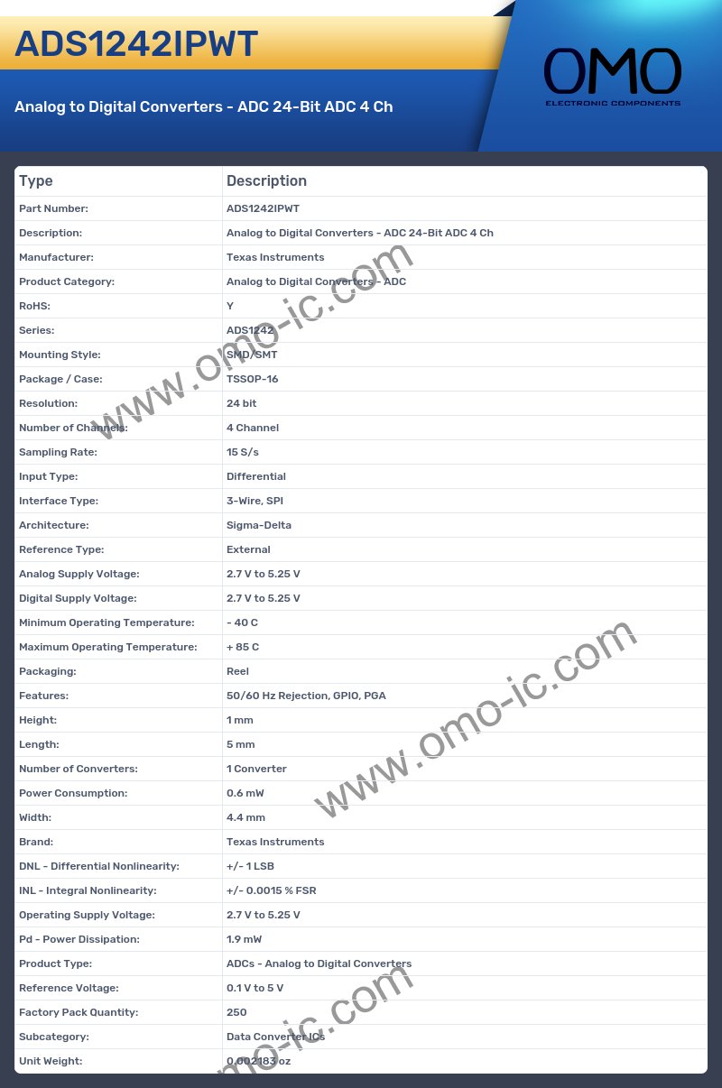 ADS1242IPWT