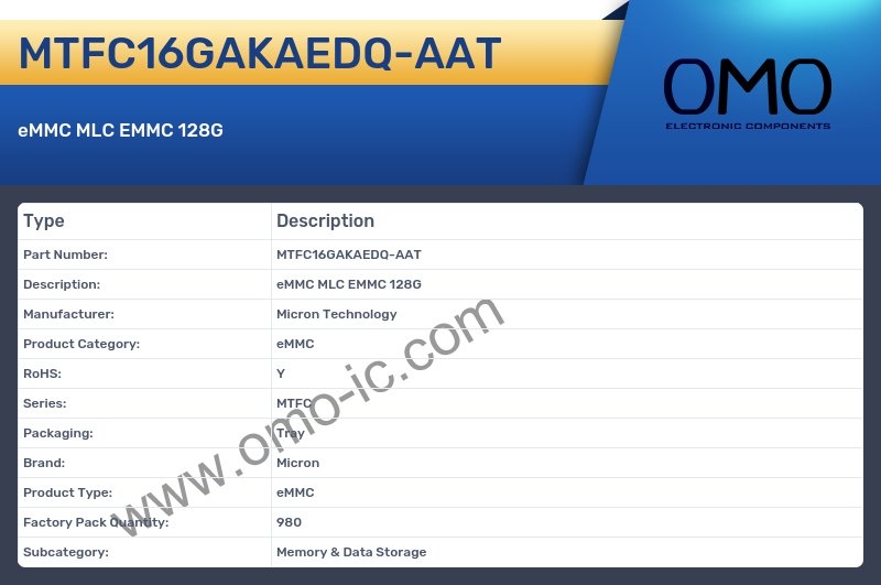 MTFC16GAKAEDQ-AAT