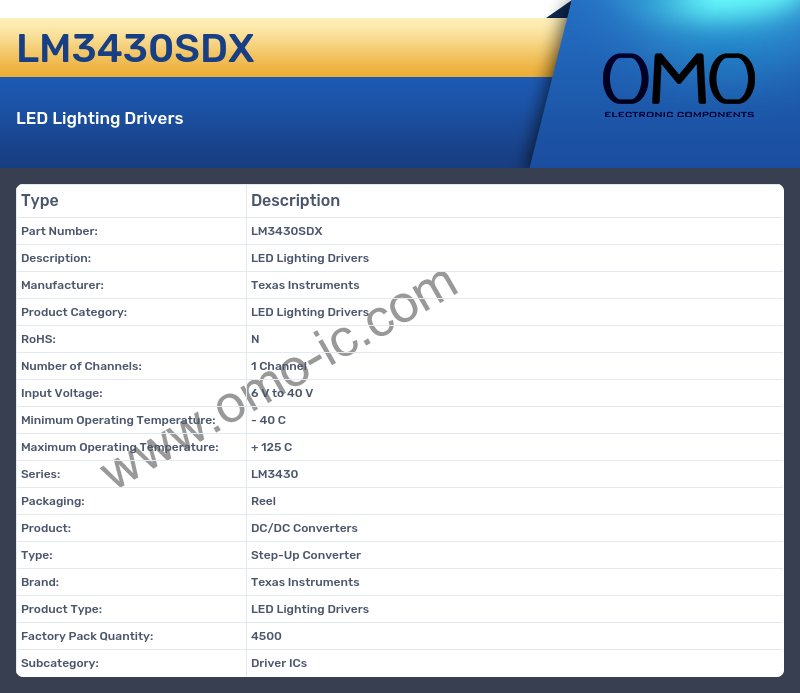LM3430SDX