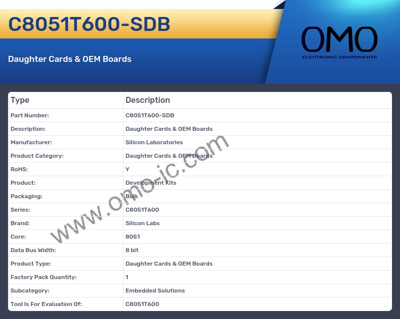 C8051T600-SDB