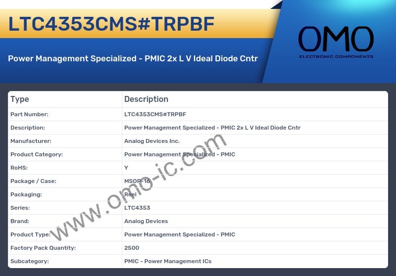 LTC4353CMS#TRPBF