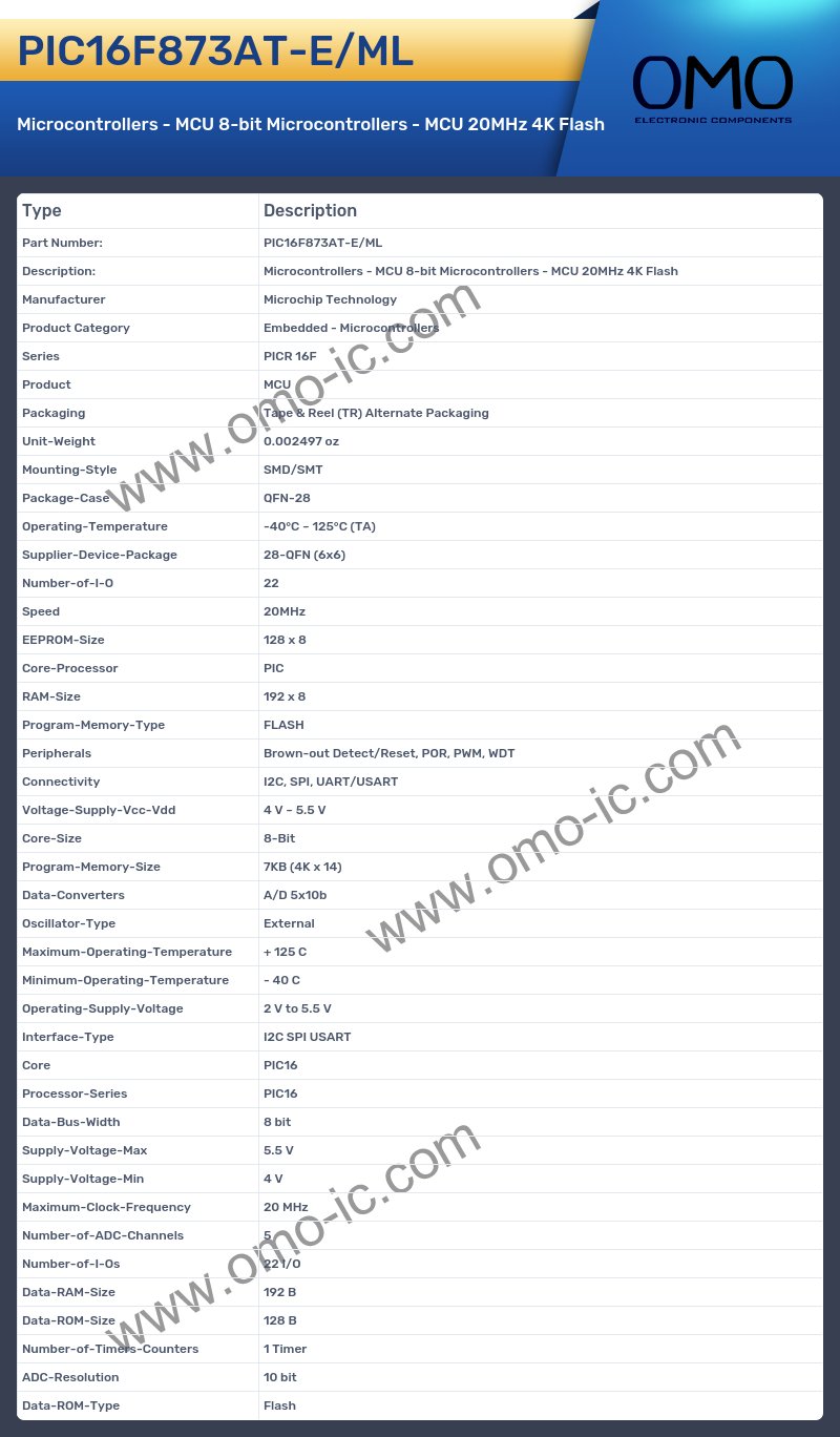 PIC16F873AT-E/ML