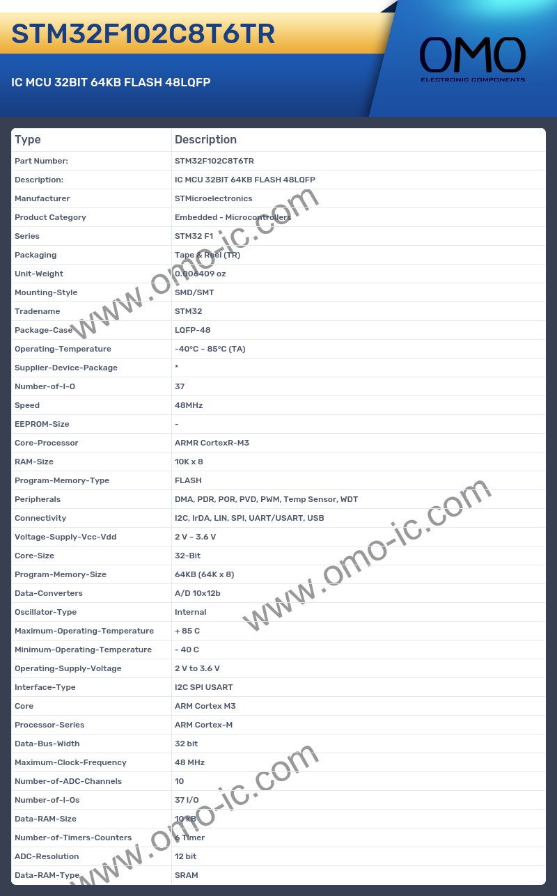 STM32F102C8T6TR