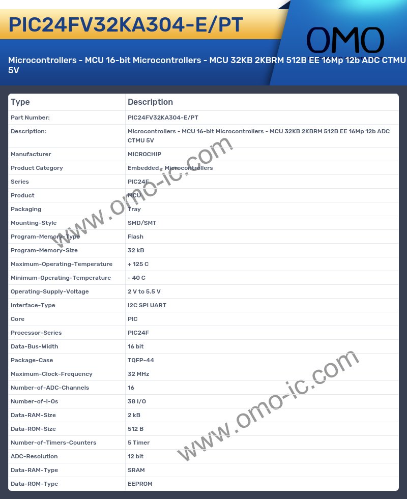 PIC24FV32KA304-E/PT