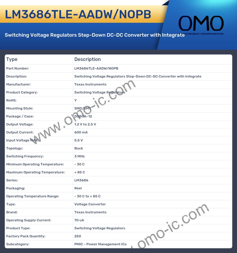 LM3686TLE-AADW/NOPB