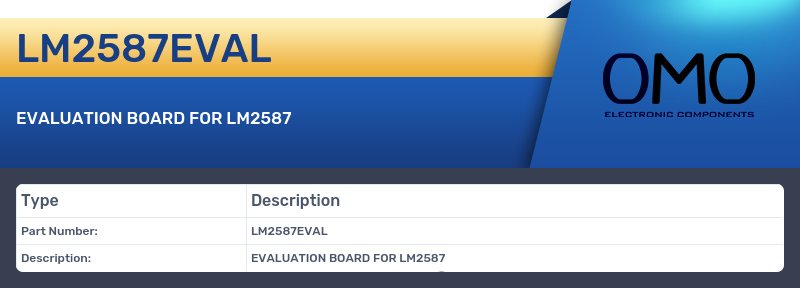 LM2587EVAL