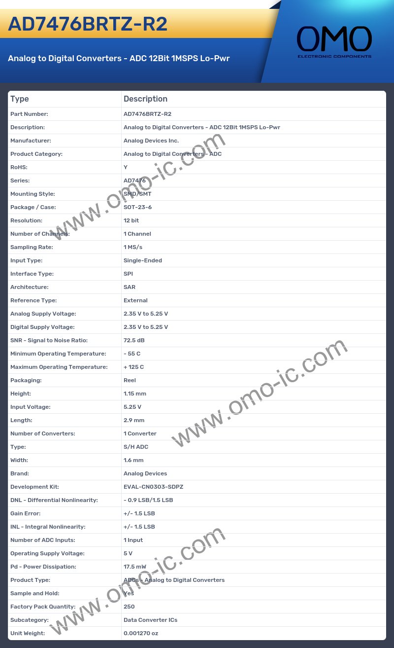 AD7476BRTZ-R2