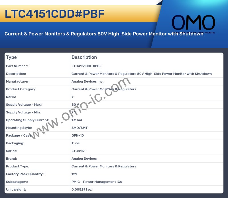 LTC4151CDD#PBF