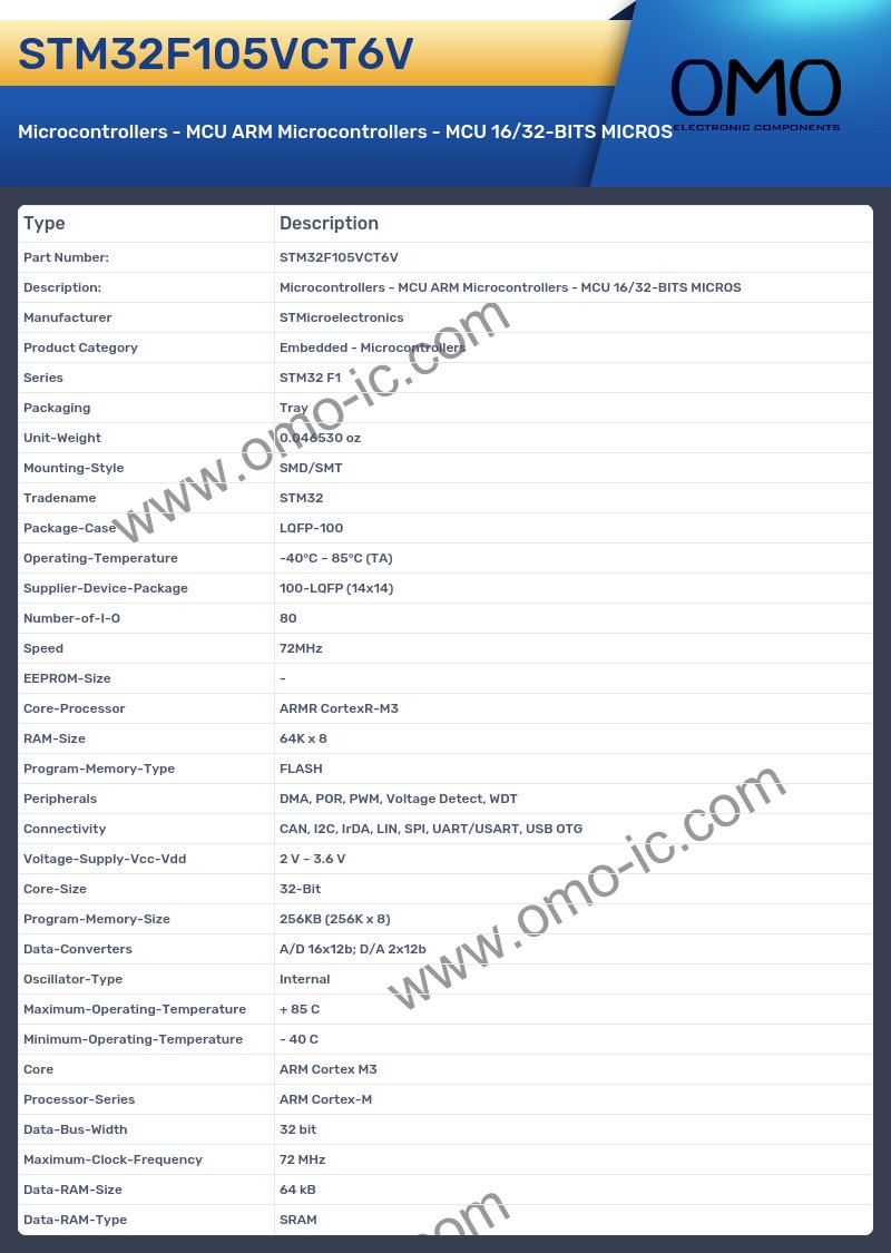 STM32F105VCT6V