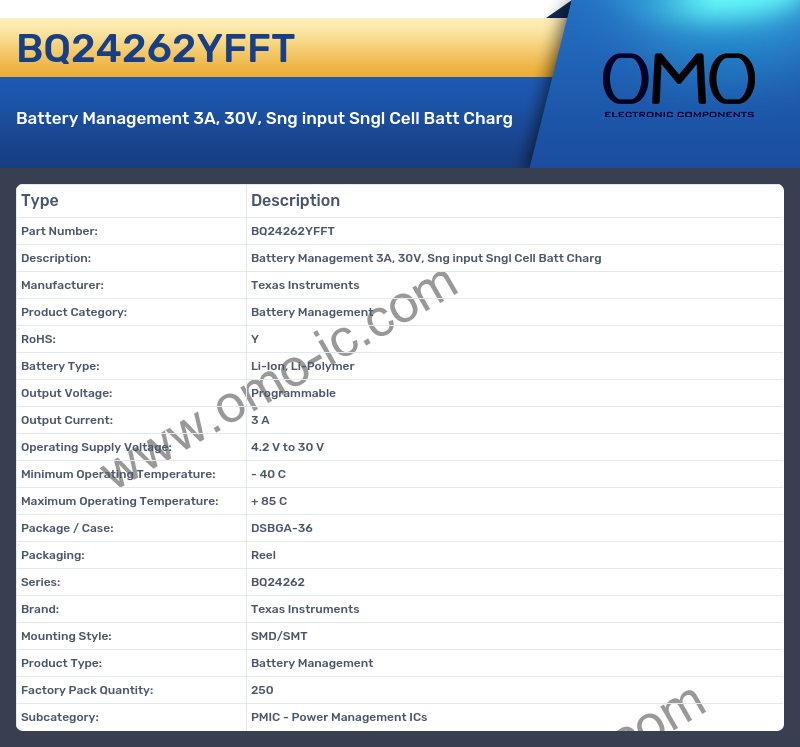BQ24262YFFT
