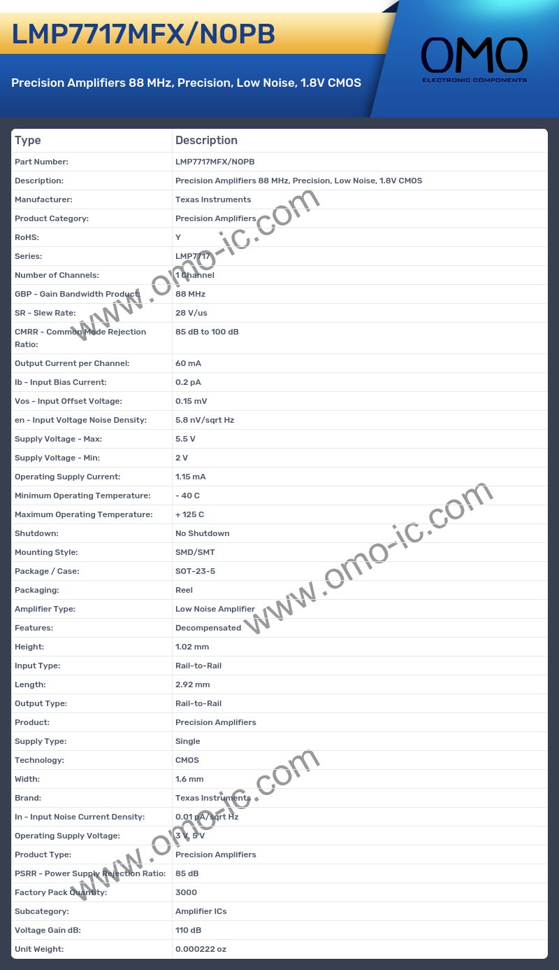 LMP7717MFX/NOPB