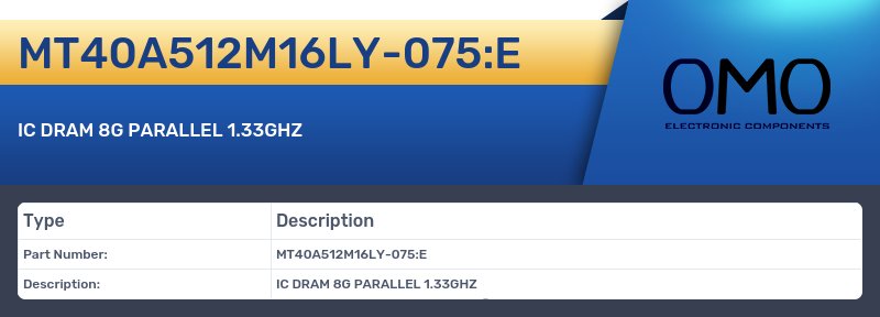 MT40A512M16LY-075:E