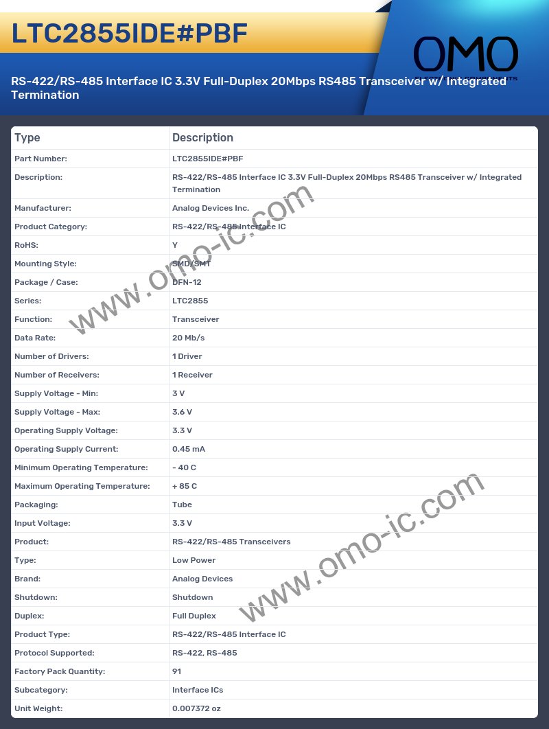 LTC2855IDE#PBF