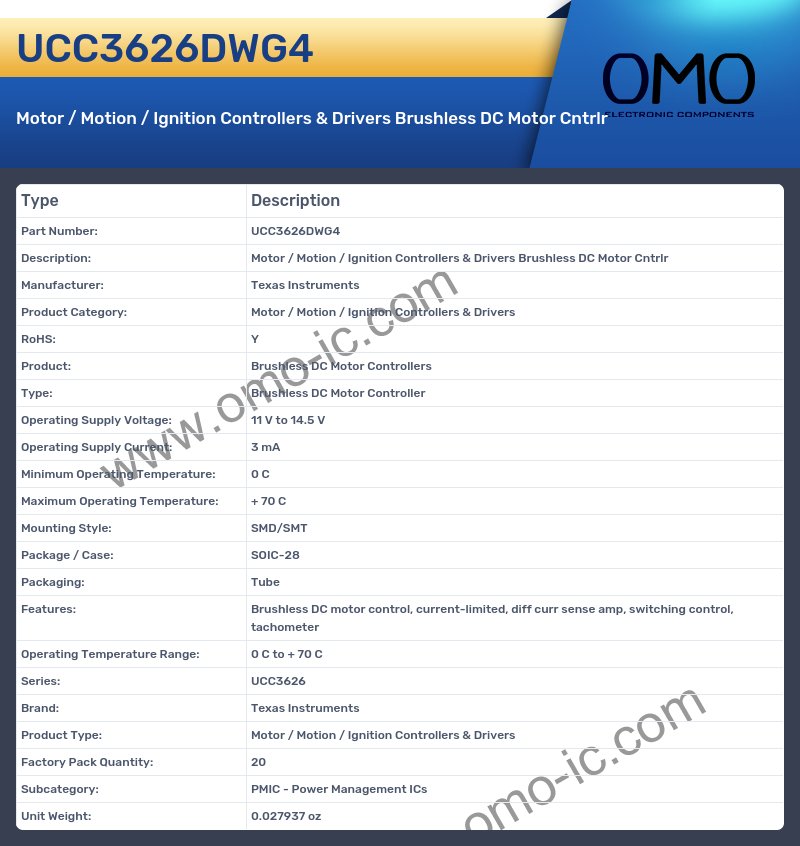 UCC3626DWG4