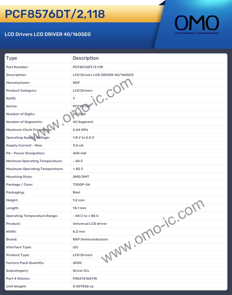 PCF8576DT/2,118