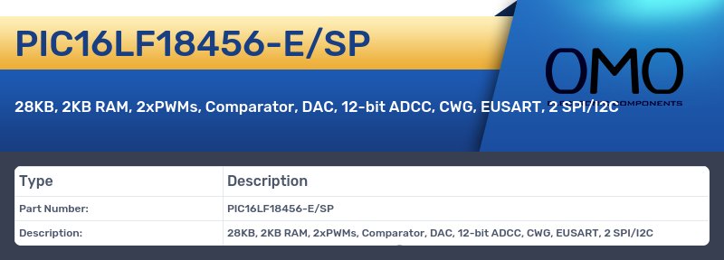 PIC16LF18456-E/SP