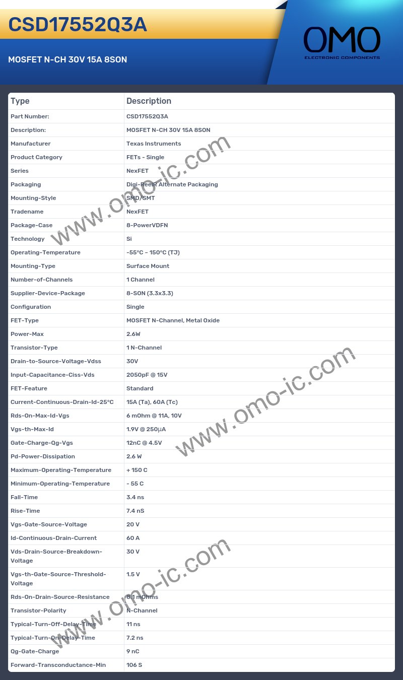 CSD17552Q3A