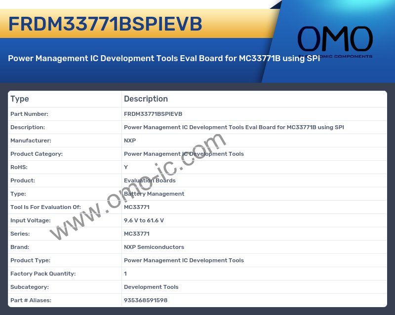 FRDM33771BSPIEVB