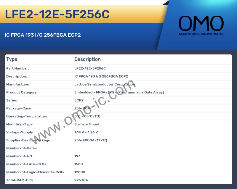 LFE2-12E-5F256C