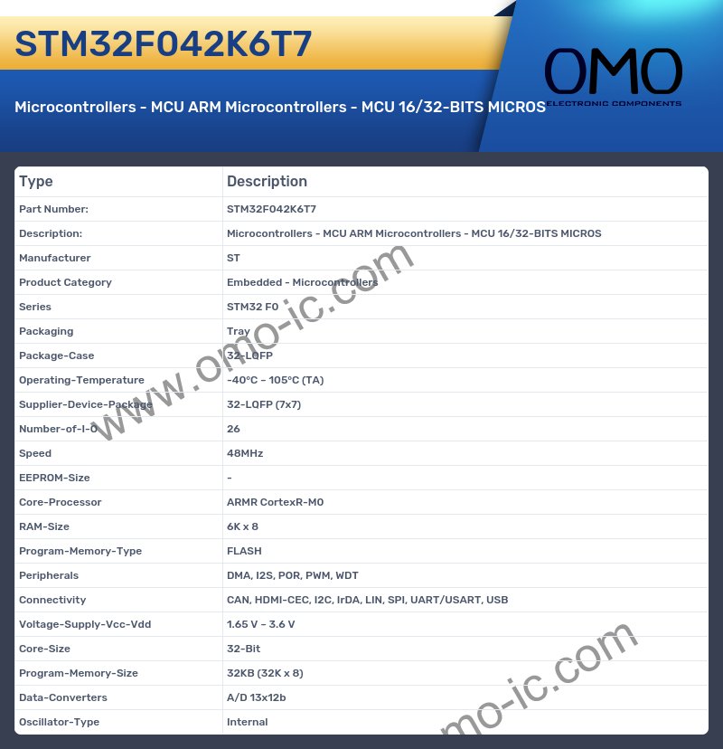 STM32F042K6T7