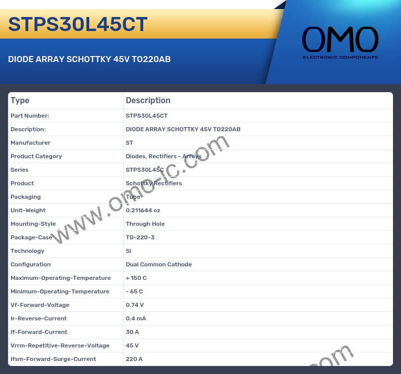 STPS30L45CT