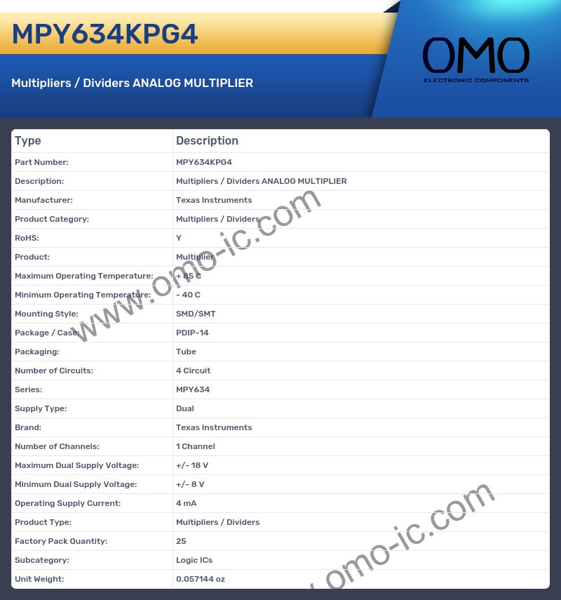 MPY634KPG4