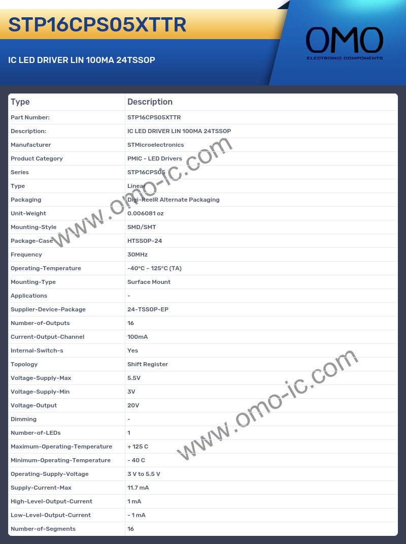 STP16CPS05XTTR